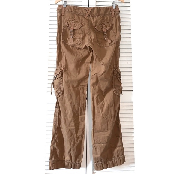 Vintage Ralph Lauren Utility Baggy Cargo Pants Tactical Paratrooper Women’s 2 - Picture 2 of 10